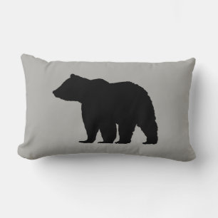 Bear Wilderness Cabin Throw Kissen