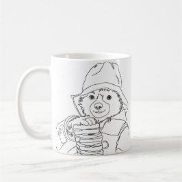 Bear with Sandwiches Kaffeetasse