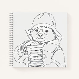 Bear with Sandwiches Notizbuch