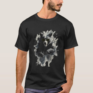 Bear with Sunglasses Motif Wildlife Forest Bear An T-Shirt