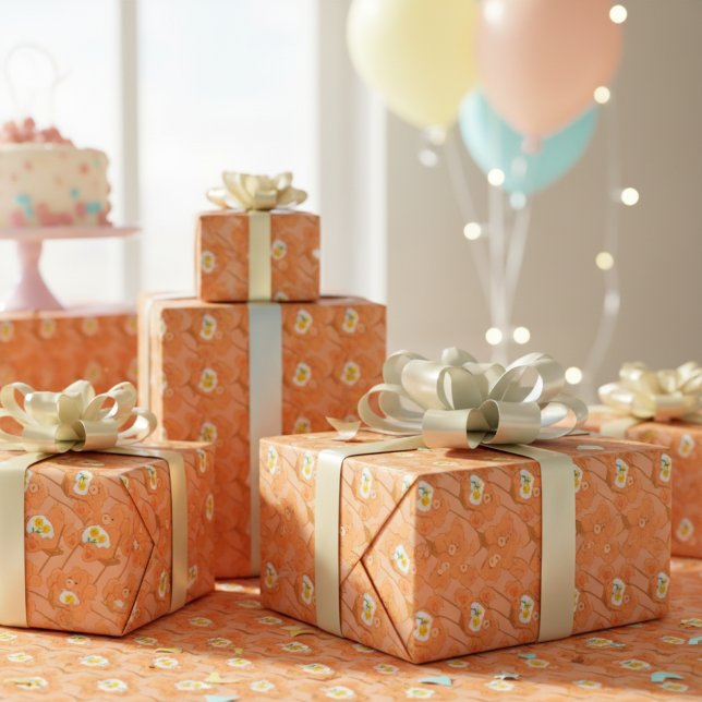 Bear Wrapping Paper Geschenkpapier (Von Creator hochgeladen)