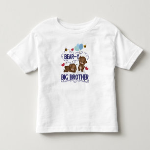 Bear-y sehr großer Bruder-Geschwister-Wortwitz Kleinkind T-shirt