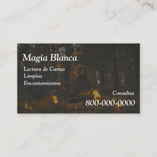 Bearbeitbar, Kartenlesedienst, Tarot, Magie usw. Visitenkarte