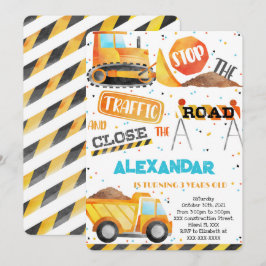 Bearbeitbare Bauweise Geburtstagseinladungen Einladung