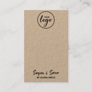 Bearbeitbare Logo-Werbekarten Visitenkarte