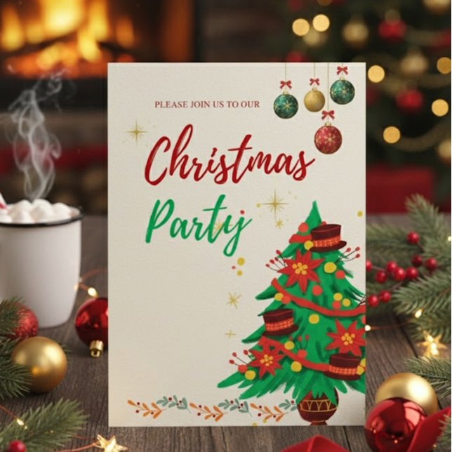 Bearbeitbare Süße Illustrative Weihnachten (Von Creator hochgeladen)