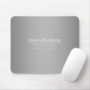 Bearbeitbare Werbevorlage für Unternehmen usw. Mousepad