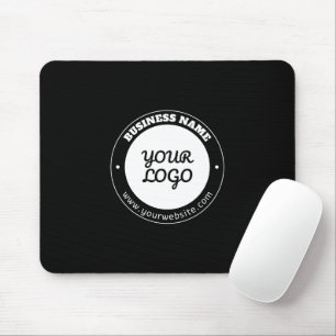 Bearbeitbarer kreisförmiger Text & Hochgeladenes L Mousepad