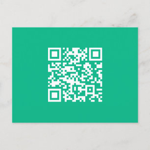 Bearbeitbarer QR-Code Generieren Sie Ihren eigenen Postkarte