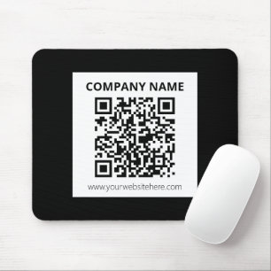Bearbeitbarer QR-Code und einfaches anpassbares De Mousepad