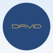 Bearbeitbarer stylischer Text | Gold und Navy Blue