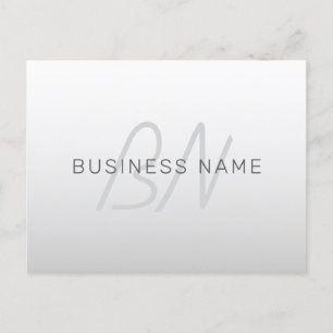 Bearbeitbarer Text für Unternehmen, Gruß oder Name Postkarte