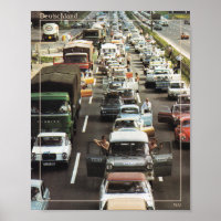 Bearbeitbarer Vintage-Fotoabzug Deutschland 1970er