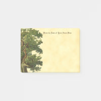 Bearbeitbarer Vintager Eichenbaum