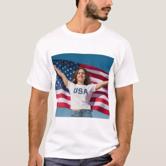 Bearbeitbares Bild T-Shirt mit personalisiertem Ku