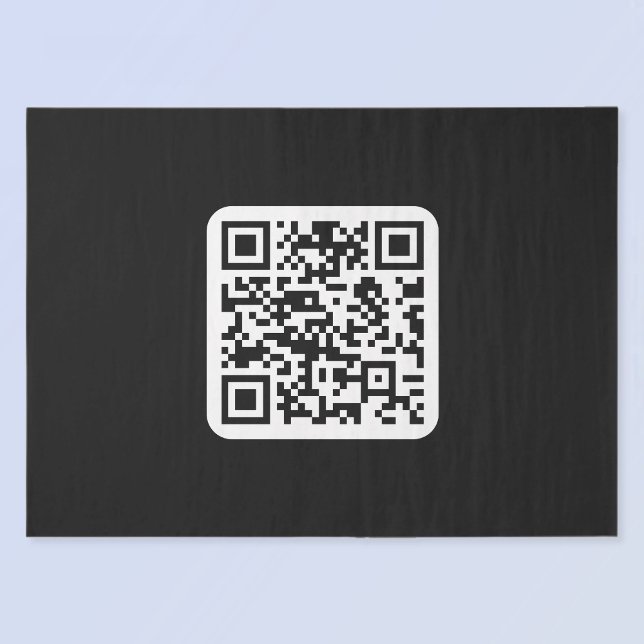 Bearbeiten moderner QR-Code | Schwarz-weiß oder fa Seidenpapier (Von Creator hochgeladen)