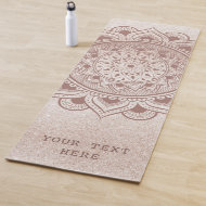 Bearbeiten Sie mit Ihrem benutzerdefinierten Texta Yogamatte