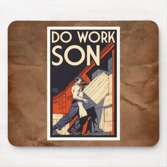 bearbeiten Sie Sohn Mousepad (Vorne)