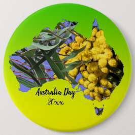 Bearbeiten Text Australia Day Gum Leaf Wattle Abze Button