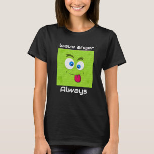 Bearbeiten von Cartoon-Gesichtsausdruck-T - Shirt