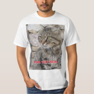 Bearbeiten von Fotos und Text hinzufügen T-Shirt