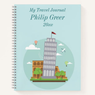 Bearbeiten von My Travel Journal Notizbuch