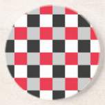 Bearbeiten von Prüfbrettmustern Getränkeuntersetzer<br><div class="desc">Ein buntes bearbeitbares Schachbrett oder Gingham Muster. Klicken Sie zum Personalisieren auf Design bearbeiten und wählen Sie bis zu 4 Farben. Fühlen Sie sich frei fragen für Design-Hilfe.</div>