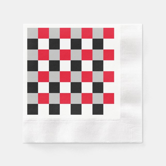 Bearbeiten von Prüfbrettmustern Serviette (Vorderseite)