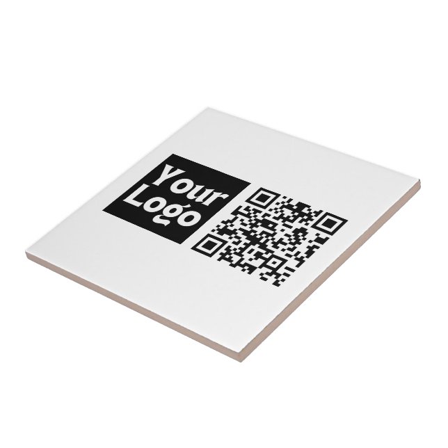 Bearbeiten von QR-Code und Ihr Firmenlogo oder -Im Fliese (Seite)