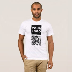 Bearbeiten von QR-Code und Ihr Firmenlogo oder -Im T-Shirt