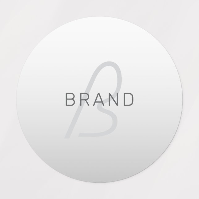 Bearbeiten von Text für Unternehmen, Gruß oder Nam Etiketten (Design 1)