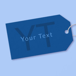 Bearbeiten von Textvorlage für Mit Monogramm Namen Geschenkanhänger