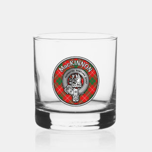 [BEARBEITUNG] Clan MacKinnon Wappen & Tartan Whiskyglas