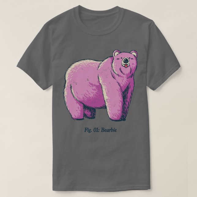 Bearbie Pink Bear T-Shirt (Design vorne)