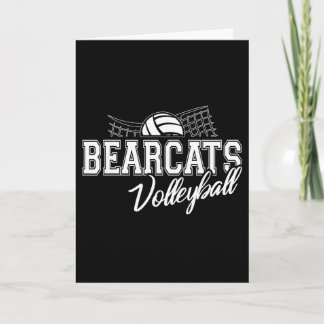 Bearcats Volleyball Zurück zur Schule Geist Karte