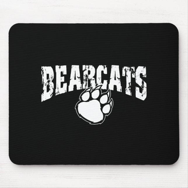 Bearcats Zurück zur Schule Geist  Mousepad (Vorne)