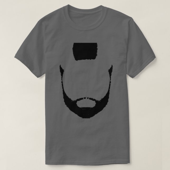 BeArd Amp Mohawk Silhouette T-Shirt (Design vorne)
