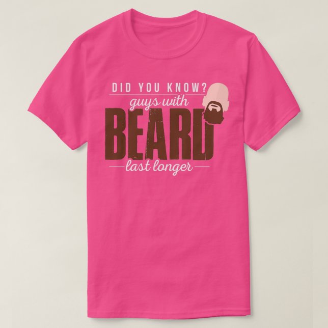 Beard bearded beard bearded gift 2 T-Shirt (Design vorne)