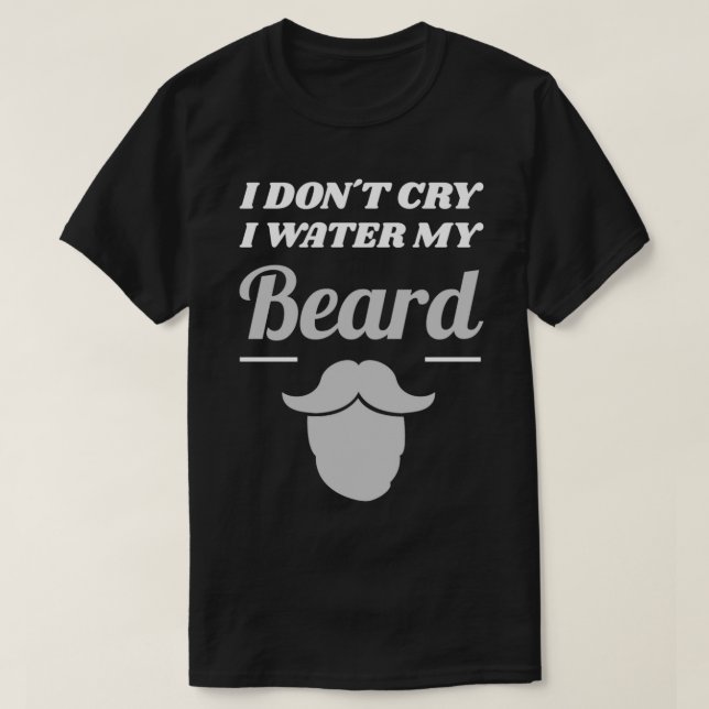Beard Full Mustache Men Gift 26 T-Shirt (Design vorne)