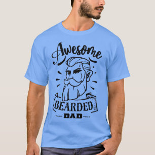 Beard Lovers Gift Phantastischen Bart Vater T-Shirt