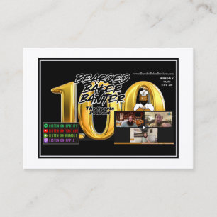 Bearded Baker Banter Trading Cards: 100. Episode Telefonnummerkarte