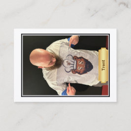 Bearded Baker Banter Trading Cards: Trent Jersey Telefonnummerkarte