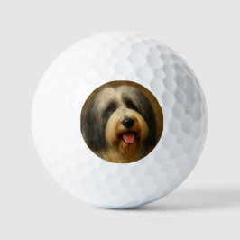 Bearded Collie Golfball