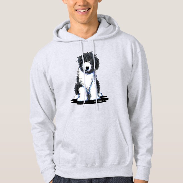 Bearded Collie Hoodie (Vorderseite)