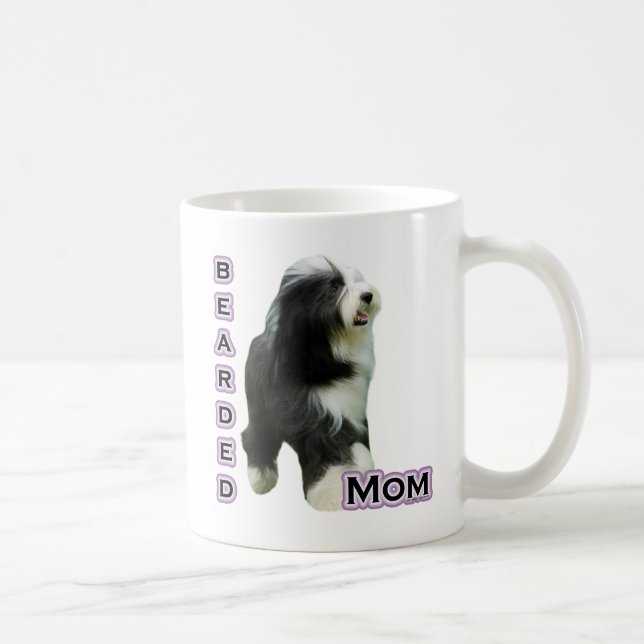 Bearded Collie Mama 4 Kaffeetasse (Rechts)