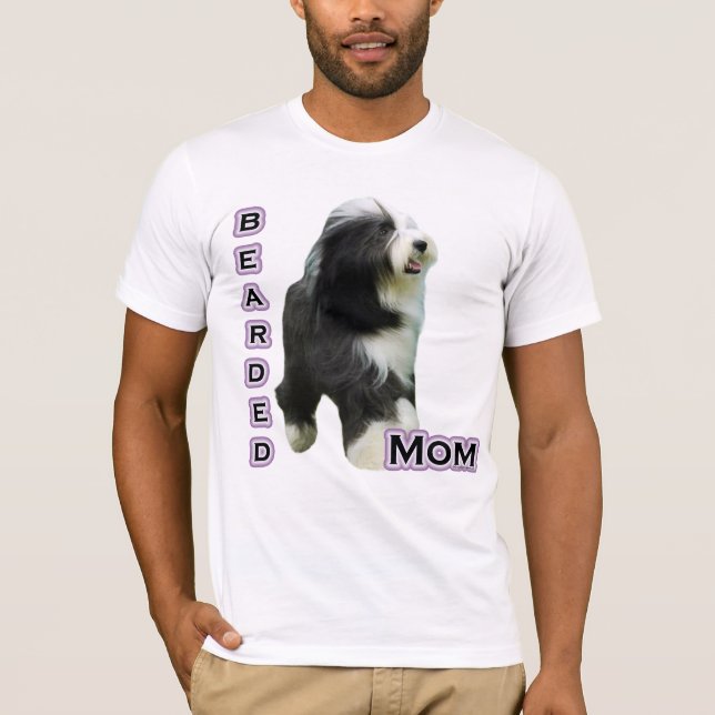 Bearded Collie Mama 4 T-Shirt (Vorderseite)