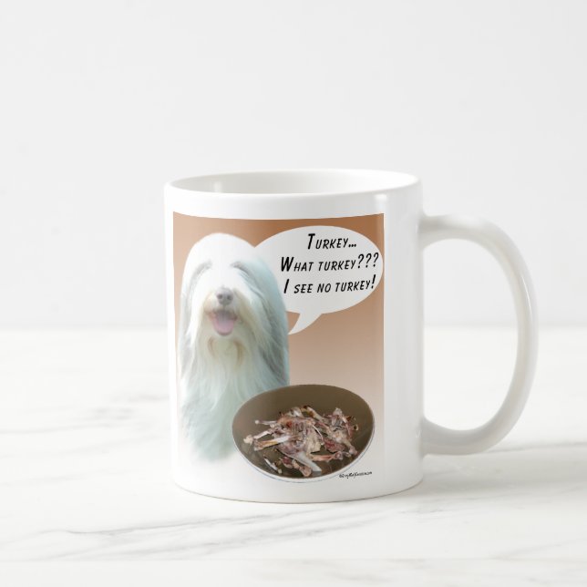 Bearded Collie Türkei Kaffeetasse (Rechts)
