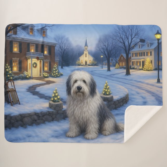 Bearded Collie Urlaub  Sherpadecke (Vorderseite (Horizontal))
