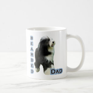 Bearded Collie Vater 4 Kaffeetasse