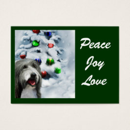 Bearded Collie Weihnachtsgeschenke